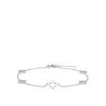 Klover armband met klaverbedel.