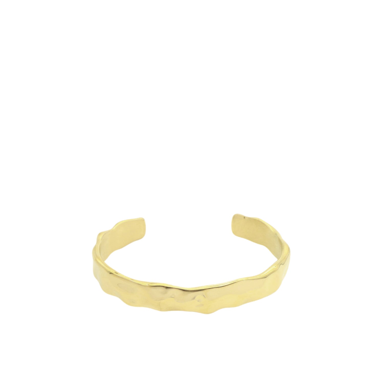 Bold Babe armband van roestvrij staal, bold en krachtig met glanzend massief design, edgy en stijlvol, waterproof en nikkelvrij.