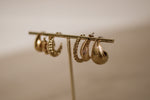 Bold Mood oorbellen van stainless steel met statement design, tijdloos en veelzijdig. Hypoallergeen en nikkelvrij.