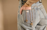 Ribbed Up armband van roestvrij staal, stijlvol, gedurfd en modern met ribbeltextuur, waterproof en kleurvast.