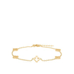 Klover armband met klaverbedel.